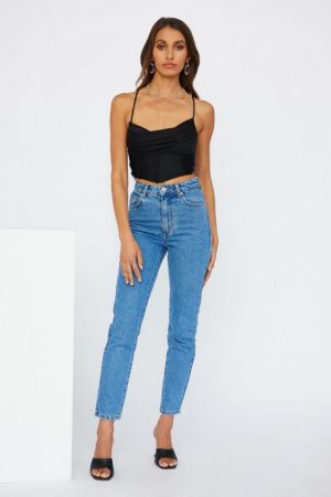 Hello Molly Womens Jeans | ABRAND A ’94 High Straight Zoe Organic Jeans